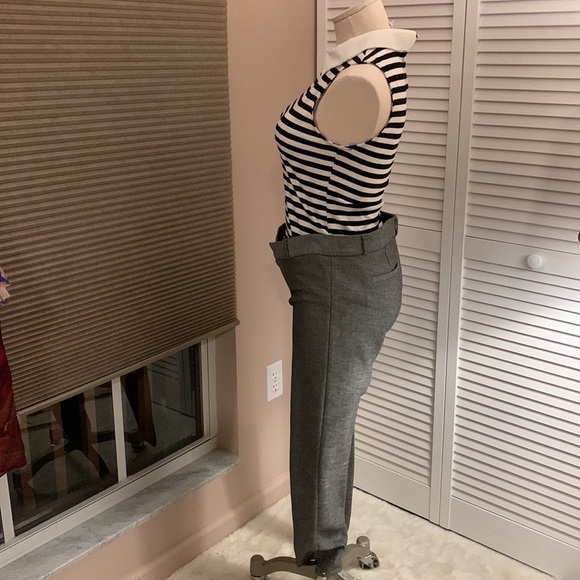 BANANA Republic Size 4 Gray Pants- Good Condition - Picture 4 of 15